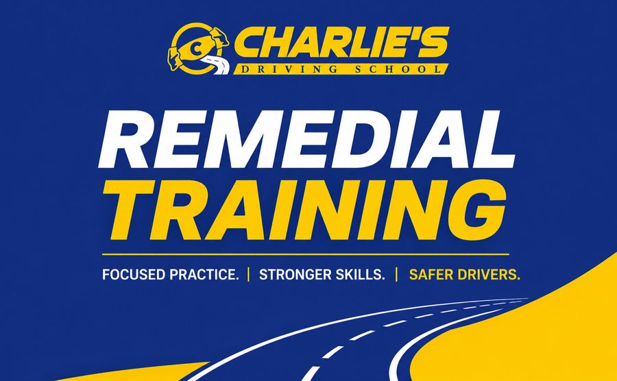 Charlie's Driving School remedial training